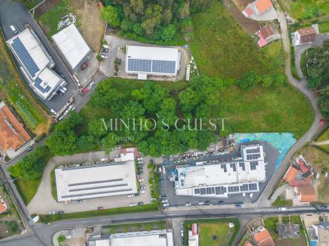 Lote Industrial c/ PIP para construção de até 4 Pavilhões - Felgueiras