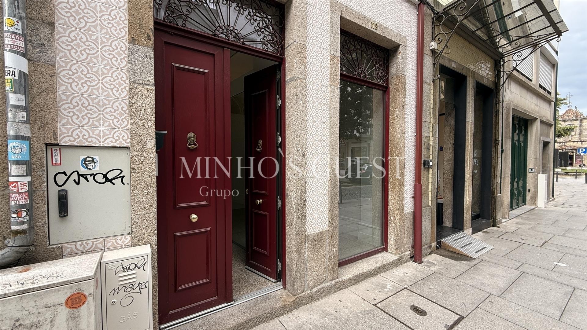 Loja de Charme (35m2) no Centro Histórico de Braga