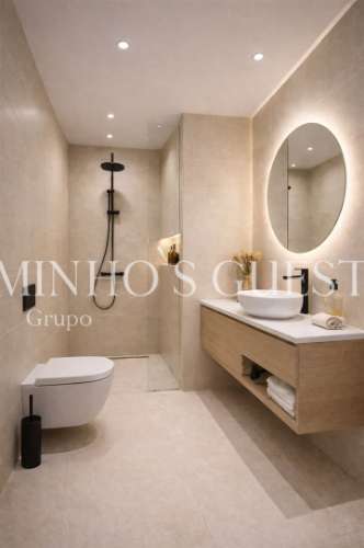 Apartamento T0+1 pronto a habitar c/ varanda - Centro Histórico de Braga