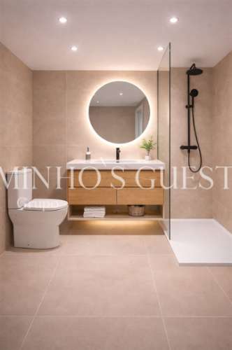 Apartamento T3 Totalmente Remodelado c/ varanda - Maximinos, Braga