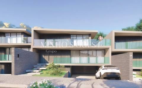 Moradia V4+1 de Luxo c/Piscina e Ginásio c/vistas sobre a cidade - Nogueiró, Braga.