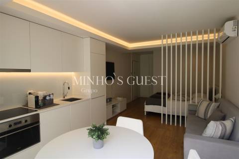 Apartamento T0 de Charme  com jardim privativo no Centro Histórico - São Vicente, Braga