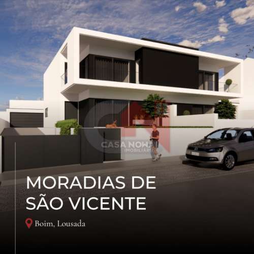 Moradias T3 Novas em Boim , Lousada.