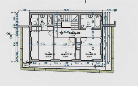 Terreno para construção de 301m2, com projeto aprovado para moradia T3, em Santo Isidoro, Mafra