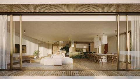 Lote de 530.09m2 com projeto aprovado para construção de Moradia T4, na Urb. Espartal, Aljezur