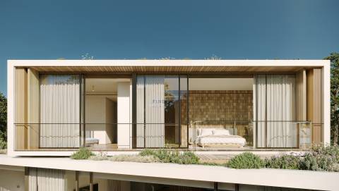 Lote de 530.09m2 com projeto aprovado para construção de Moradia T4, na Urb. Espartal, Aljezur