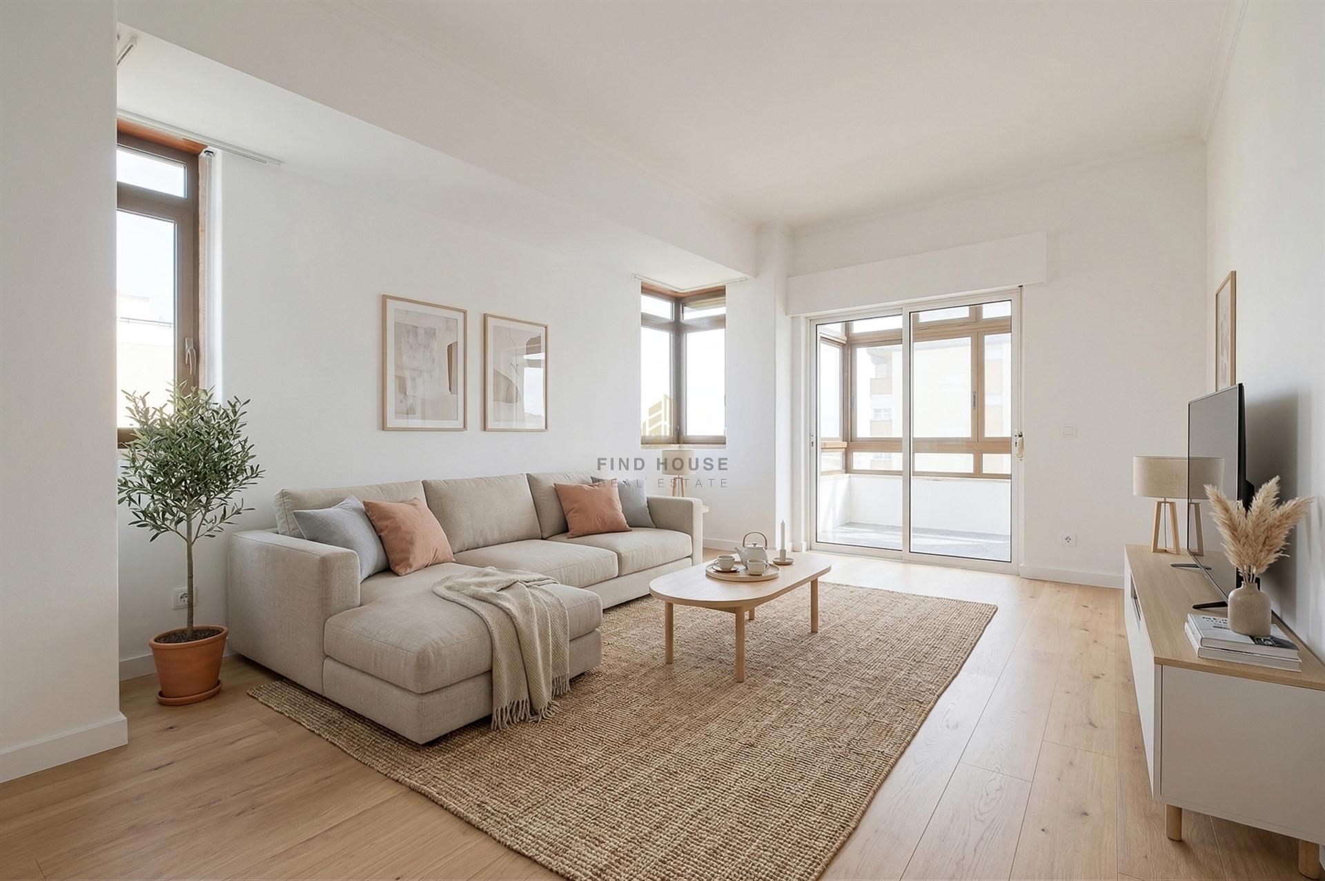 Apartamento T2 com vista mar na figueirinha, Oeiras