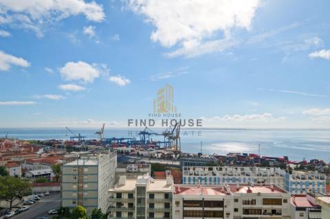 Arrenda-se Apartamento T1 com vista Rio em Penha de França, Lisboa
