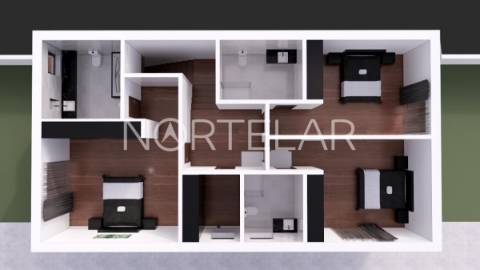 Moradia de LUXO T3, com vistas para o Rio Este, Azurara, VILA DO CONDE.