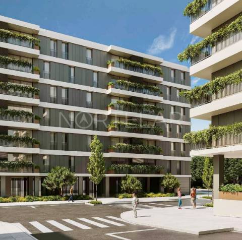 T2 novo com varanda em Ramalde, Porto