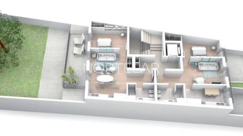 T1 com Varanda e Arrecadação – Ramalde, Porto