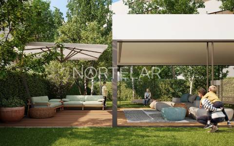 T1 luminoso com varanda e garagem no 1.º piso do VC Forte