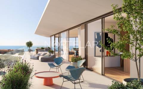 Apartamento T3 amplo com varanda e garagem no VC Forte