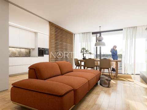 T3 Nascente/Sul com varanda e garagem – Trofa