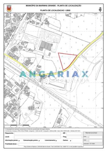 ANG1305 - Terreno para Construção para Venda em Marinha Grande