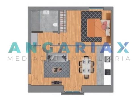 ANG1526 - Apartamento T1 para Arrendamento em Leiria