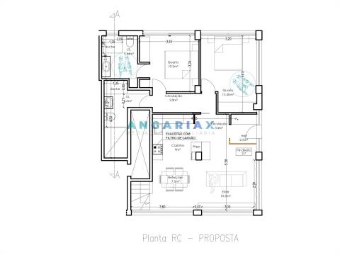 ANG1553 - Apartamento T2 para Venda em Leiria