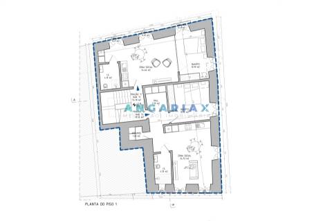 ANG1592 - Apartamento T1 para Venda em Leiria