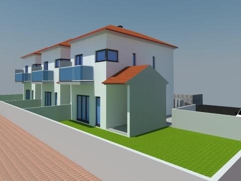 Moradias T3+1 / Geminadas / Garagem / Jardim / Logradouro / Amor / Leiria