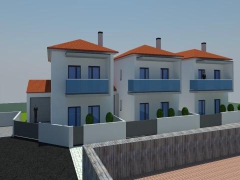 Moradias T3+1 / Geminadas / Garagem / Jardim / Logradouro / Amor / Leiria