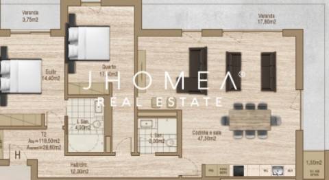 Apartamento T2 - THE LINE- FORCA, AVEIRO