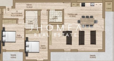 Apartamento T2 - THE LINE - Forca, Aveiro