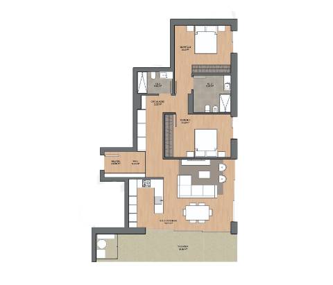 Apartamento T3  - Barrocas, Aveiro