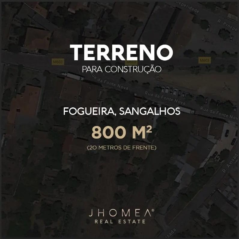 TERRENO PARA CONSTRUÇÃO | FOGUEIRA, SANGALHOS