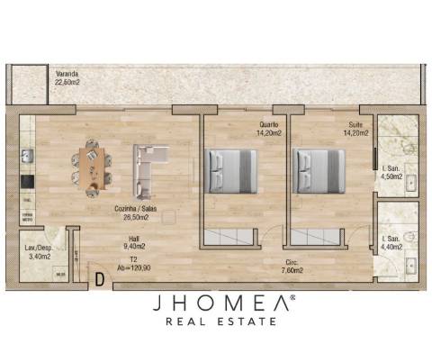 Apartamento T2 - Valley Place, Forca, Aveiro