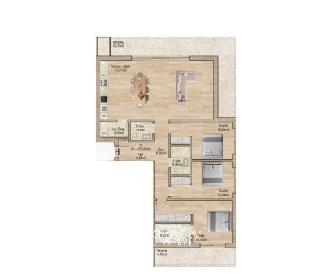 Apartamento T3 - Valley Place, Forca, Aveiro