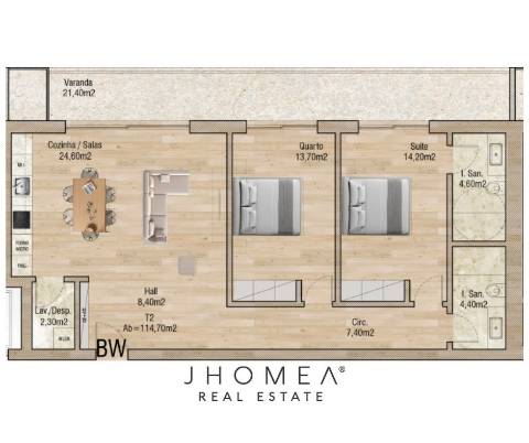 Apartamento T2 - Valley Place, Forca, Aveiro