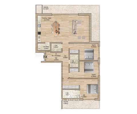 Apartamento T3 - Valley Place, Forca, Aveiro