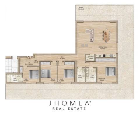 Apartamento T4 - Valley Place, Forca, Aveiro