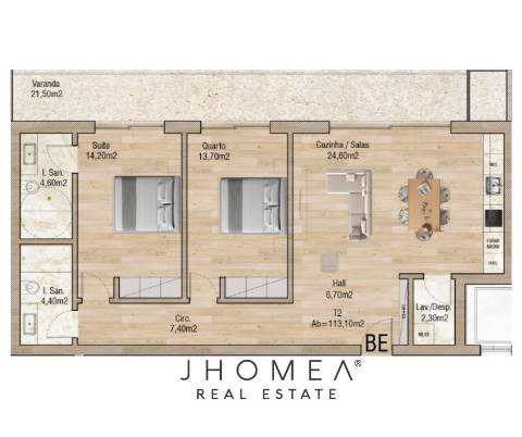 Apartamento T2 - Valley Place, Forca, Aveiro