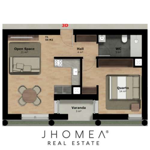 Apartamento T1 Venda em Rio Tinto,Gondomar