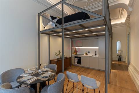 Apartamentos T0+Mezzanine, no coração da Baixa do Porto