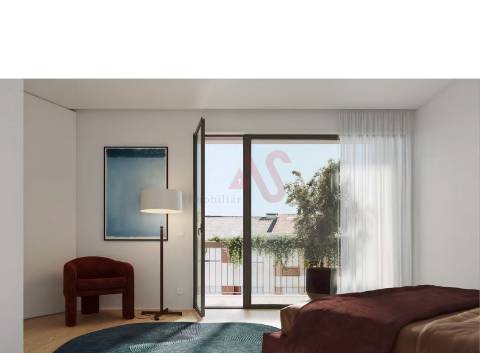 Apartamento T1 no Empreendimento Ferreira de Castro Flats em Bonfim, Porto