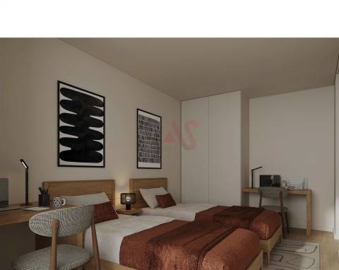 Apartamento T2 no Empreendimento House Factory em Paranhos, Porto