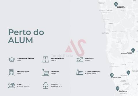 Apartamento T1 ao lado da Estação de METRO e da UNIVERSIDADE da Maia em Câstelo da Maia,