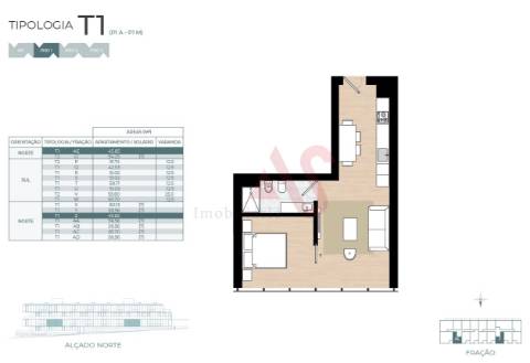 Apartamento T1 ao lado da Estação de METRO e da UNIVERSIDADE da Maia em Câstelo da Maia,