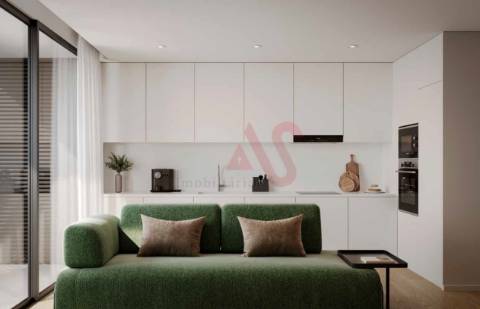 Apartamento T2 em construção no empreendimento Oporto Plaza