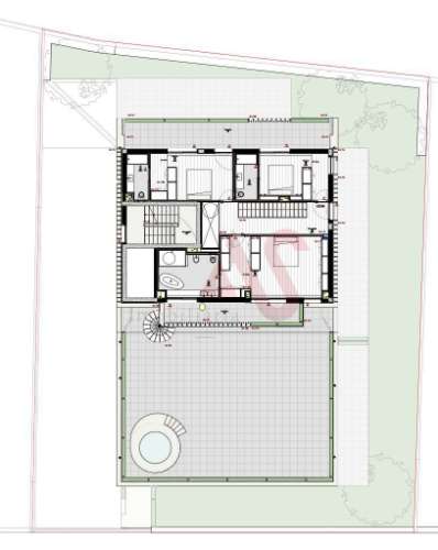 Apartamento T4 Duplex com jacuzzi em construção no Empreendimento Paulo Dias Novais 45 no Porto