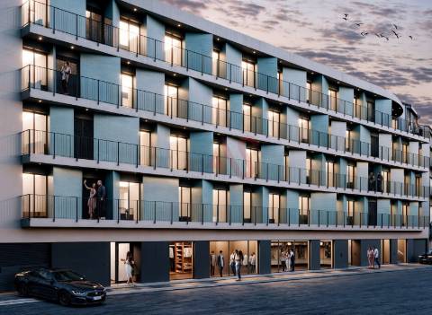 Apartamento T0 no empreendimento Costa Cabral Flats em Paranhos, Porto