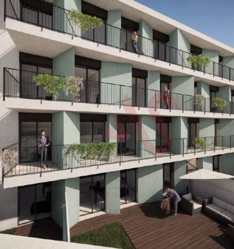 Apartamento T1 no empreendimento Costa Cabral Flats em Paranhos, Porto