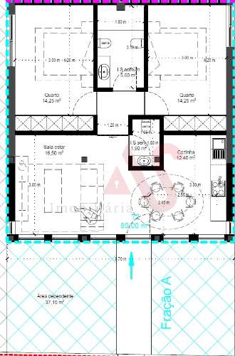 Apartamento T2 em São Mamede do Coronado, Trofa