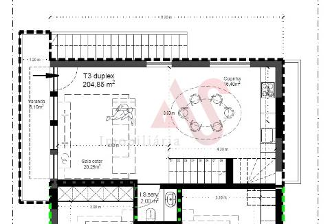 Apartamento T3 Duplex em São Mamede do Coronado, Trofa