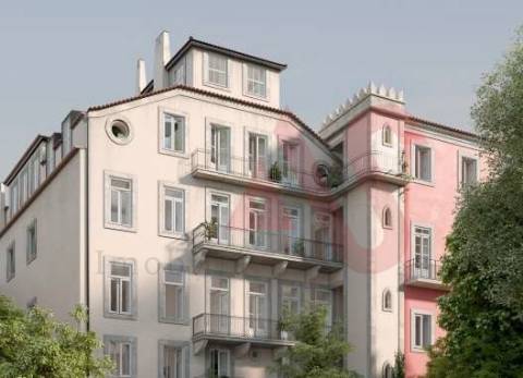 Apartamento T3 Duplex em construção em Cedofeita, Porto