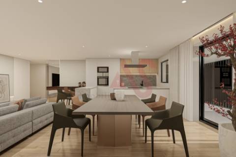 Apartamento T1 no empreendimento Espinho Beach Residendes em Espinho