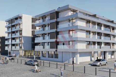 Apartamento T2 no empreendimento Espinho Beach Residendes em Espinho