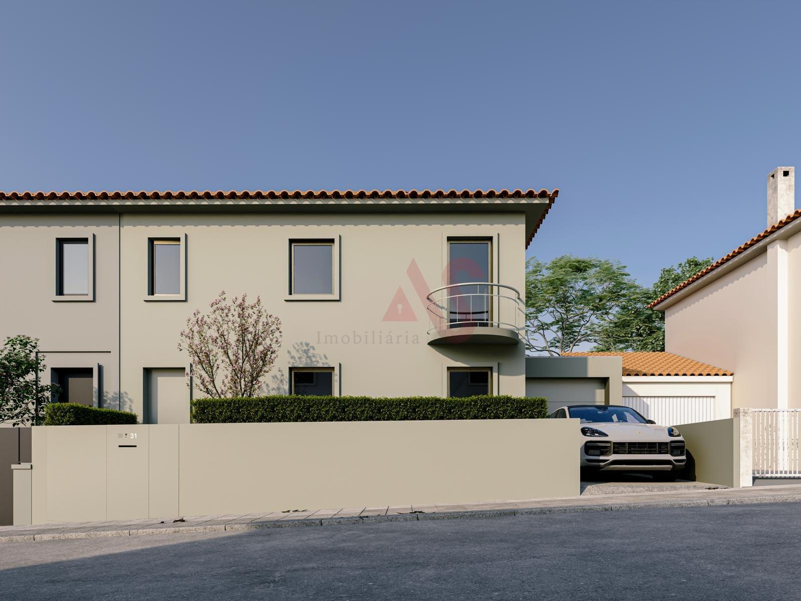 Moradia T4 Geminada com Jardim em Aldoar, Foz do Douro e Nevogilde,  Porto